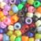 12 Pack: 1lb. Multicolor Pony Beads by Creatology™, 6mm x 9mm